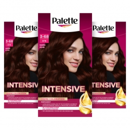 3xPaletteIntensiveOil-CareColorHaarkleuring878Mahonie