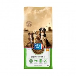 CaroCrocHondenvoerDroogGraanvrij125kg