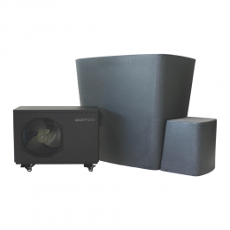 AvantopoolIJsbadHankiinclusiefExterneKoel-enVerwarmingsunit-Zwart