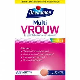 GratisVerzending4xDavitamonMultiVrouw60capsules