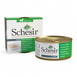 SchesirHondenvoerBlikJellyKipfilet150gr