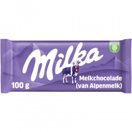 MilkaChocoladereepAlpenmelk100gr