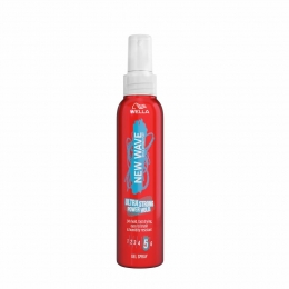 6xWellaNewWaveUltraStrongPowerHoldGelSpray150ml