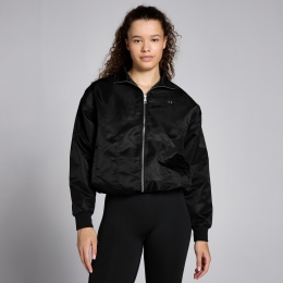 MPLifestylebomberjackvannylonvoordames-Zwart-XL