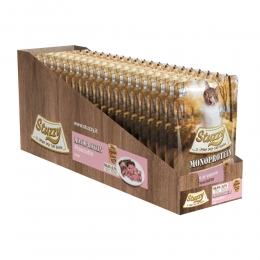 20xStuzzyKattenvoerMonoproteinHam85gr