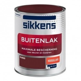 SikkensS1BuitenlakHoogglans-Wijnrood-075L