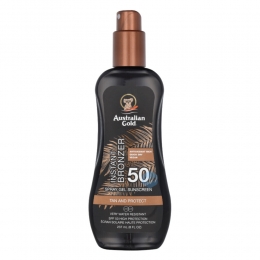 AustralianGoldInstantBronzerZonnebrandSprayGelSPF50237ml