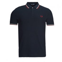 PoloShirtKorteMouwFredPerryTWINTIPPEDFREDPERRYSHIRT