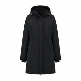 TravelinaposWomen-Softshelljacket-Zwart-Maat3XL