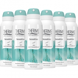 6xThermeAnti-TranspirantSensitiveSpray125ml