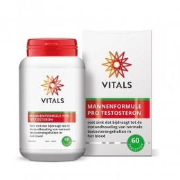 GratisVerzending2xVitalsMannenformuleProTestosteron60tabletten