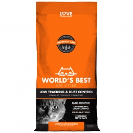 WorldsBestCatLitterKattenbakvullingLowTrackingDustControl127kg