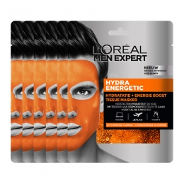 6xLOralMenExpertHydraEnergeticGezichtsmasker