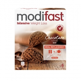 ModifastIntensiveReepMelkChocolade6x31gr