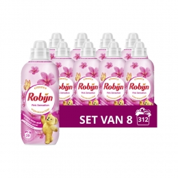 8xRobijnWasverzachterPinkSensation39Wasbeurten780ml