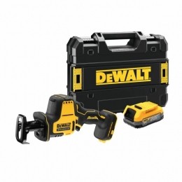 DeWALTDCS369E1T-XJ18VLi-ionXRAccuReciprozaagSet1xPOWERSTACKAccuInTSTAK-Koolborstelloos