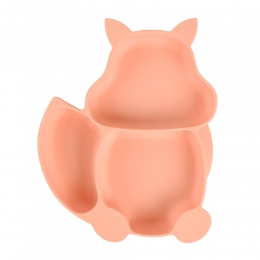 Dutsi-SiliconenBabyenKindBord-ZuignapBord-ZalmRozeVosje