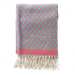DutchDecorplaidCRISTAL-130x170cmAquaSplash