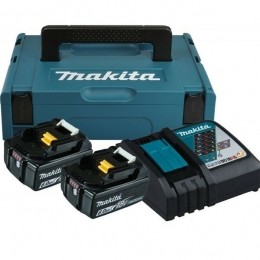 Makita198116-418VLi-IonAccuStarterset2x60AhInMbox