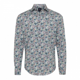 TresantiOverhemdStretchAureliaLogoFlower40
