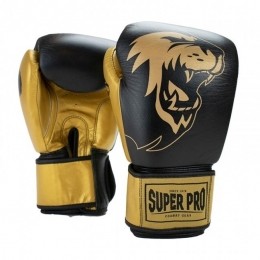 SuperProCombatGearUndisputedPunchingBagBokshandschoenen-ZwartGoud-L
