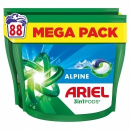 Ariel3in1WasmiddelPodsAlpine88stuks