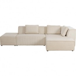 HoekbankInfinityCordcremerechtsKareDesign