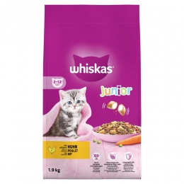 6xWhiskasJuniorKattenbrokkenKip19kg
