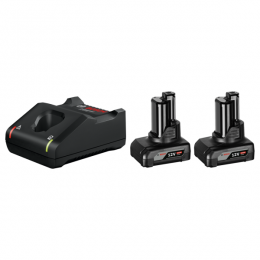 Bosch1600A01B2012VLi-IonAccuStarterset2x60AhLaderGAL12V-40