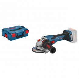 BoschGWS18V-15C18VLi-IonAccuBiTurboHaakseSlijperInL-boxx-125mm-Koolborstelloos