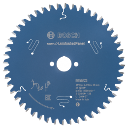 Bosch2608644128ExpertCirkelzaagblad-165X20X48T-GemelamineerdePlaat-Carbide