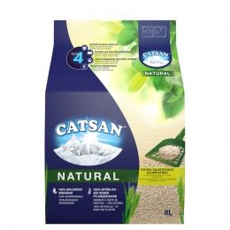CatsanKattenbakvullingNatural8liter