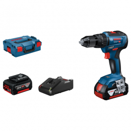 BoschGSB18V-5518VLi-IonAccuSchroefklopboormachineSet2x40AhInL-Boxx