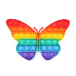 POPITFidgetVlinderRegenboog