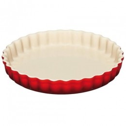 LeCreusetHeritageTaartvorm28cm-Kersenrood