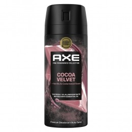 3xAxeDeodorantBodysprayCocoaVelvet150ml