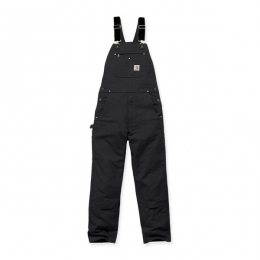 Carhartt102776BibOverall-Black-W32L32