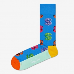 HappySocksxAndyWarholDollarBlauw