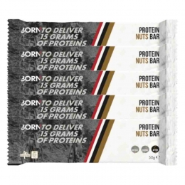 5xBornReepProteinBarNuts50gr