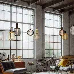 SearchlightLEDlampGlobegoudE2735W1800Kdimbaar