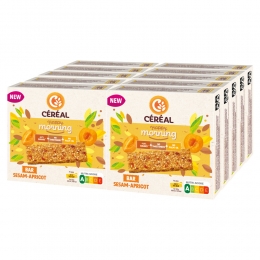 10xCralHappyMorningSesamApricot120gr