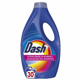 4xDashVloeibaarWasmiddelColor30Wasbeurten1350ml