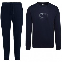 CruyffClassicCrewTrainingspakDonkerblauw