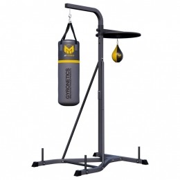 BoksstandaardDeluxe-BokszakBoksbal-Tweezijdig-21kg-GorillaSports
