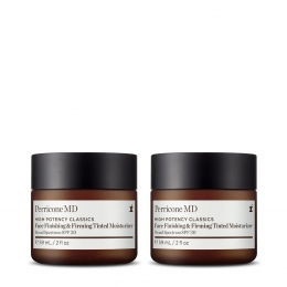 PerriconeMDHighPotencyFaceFinishingFirmingTintedMoisturiserSPF30Duo