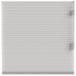 25korting-LeenBakker-FenstrPlissgordijnBrisbaneDubbel25mmLichtdoorlatend-25108-Polyester-Beige-120x10x10Cm