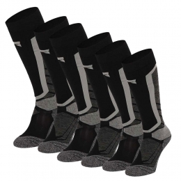 XtremeSnowboardSokken6-packMultiBlack-4547