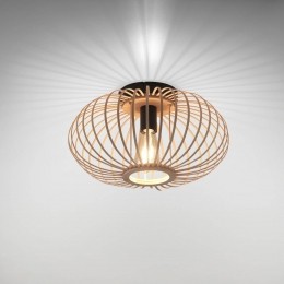 JUSTLIGHTGmbHRacoonplafondlampgemaaktvanhoutdunnestutten40cm