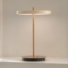 UMAGELEDtafellampAsteriaMoveparelwitmessing31cm