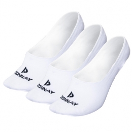 DonnayDonnayUnisexFootiesEnkelsokjes-Wit-3paar